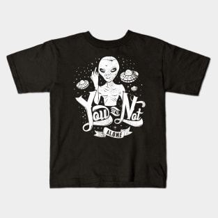 Alien You are not alone Kids T-Shirt